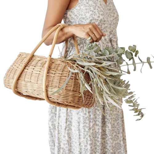 Giỏ Mây Có Tay Cầm giá 180,000 đang rẻ nhất thị trường