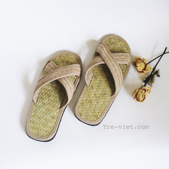 Dép Cói Mang Trong Nhà - Dép Đi Làm Văn Phòng/ Đi Chơi - Slippers giá 120,000 đang rẻ nhất thị trường