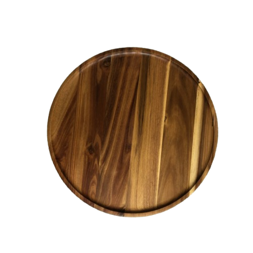 Khay gỗ trang trí đựng đồ ăn chụp ảnh - Thớt gỗ decor cho nhà hàng/ khách sạn/ quán ăn giá 45,000 đang rẻ nhất thị trường