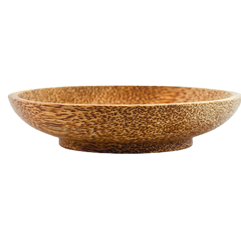 Dĩa gỗ dừa hình tròn - Coconut Wood Plate giá 70,000 đang rẻ nhất thị trường