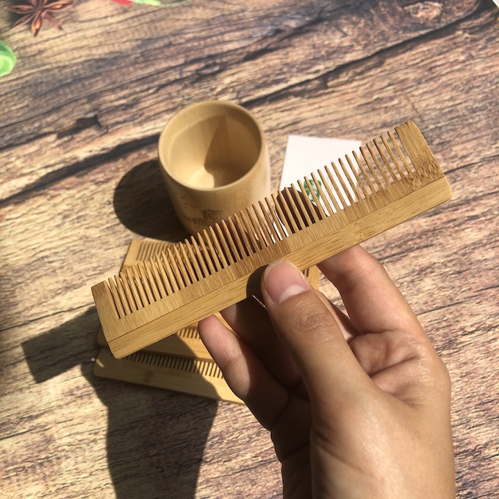 Lược tre bỏ túi - Lược chải đầu mini gọn tiện lợi - Bamboo Comb giá 15,000 đang rẻ nhất thị trường