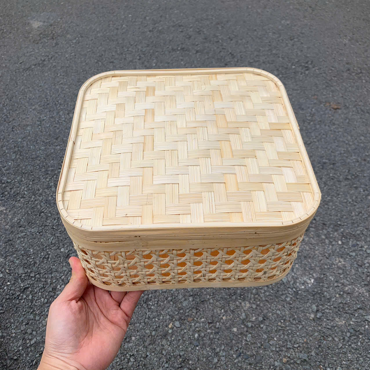 ảnh của sản phẩm Giỏ Tre Đựng Quà, Hộp Tre Đựng Đồ Đa Năng nhiều mẫu số 20