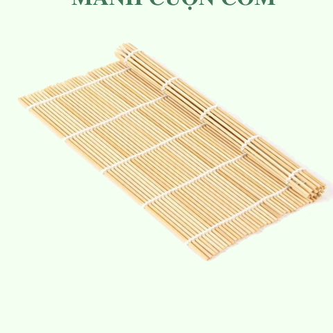 hình ảnh của sản phẩm Mành tre cuộn sushi - Mành cuộn cơm