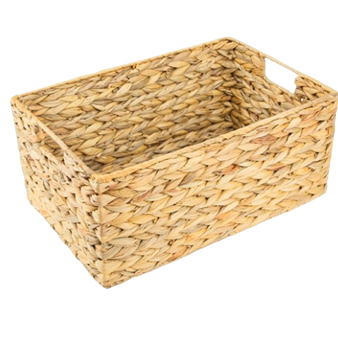 Giỏ lục bình chữ nhật đựng đồ - Storage basket giá 100,000 đang rẻ nhất thị trường