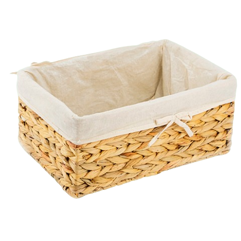 Giỏ lục bình đa năng có lót - Storage basket giá 120,000 đang rẻ nhất thị trường