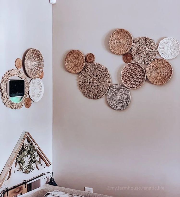 Thảm cói - Tấm lót hoạ tiết - Trải bàn, decor, trang trí tường giá 50,000 đang rẻ nhất thị trường
