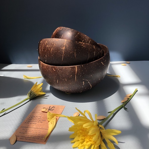 Bát gáo dừa- Coconut Shell Bowl giá 16,000 đang rẻ nhất thị trường