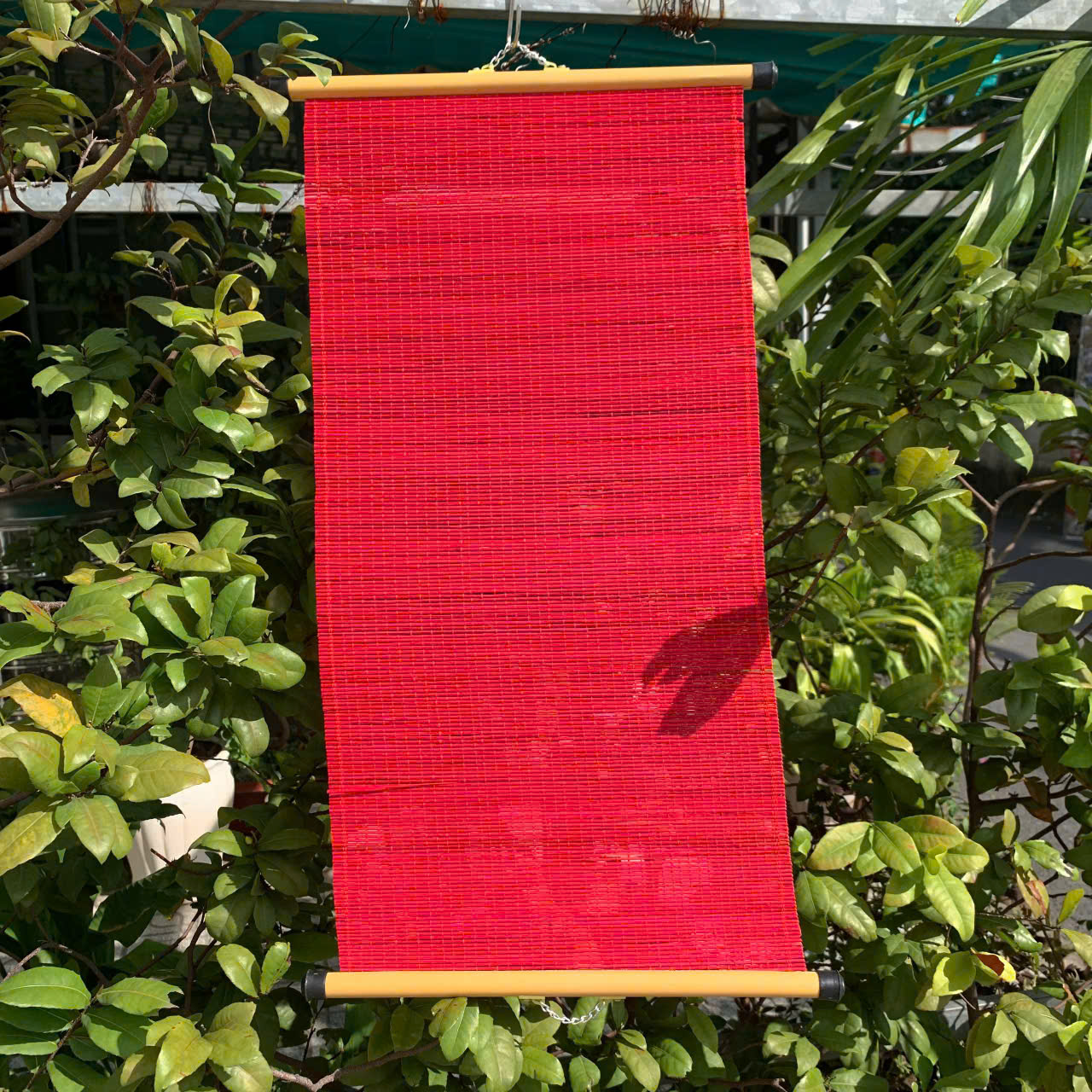 Mành tre 30x60 dán câu đối, vẽ tranh - Mành tăm tre trang trí Tết decor (có ống treo) giá 29,000 đang rẻ nhất thị trường