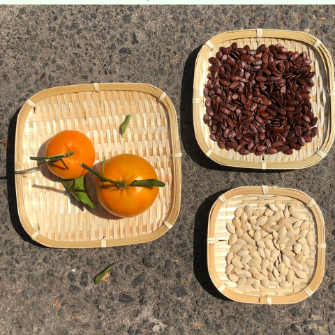 Mẹt Tre Hình Vuông - Dĩa tre đựng đồ chụp ảnh giá 15,000 đang rẻ nhất thị trường