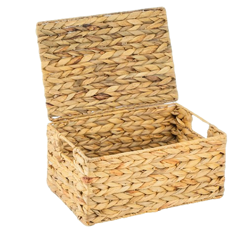 Giỏ lục bình đa năng có nắp - Storage basket giá 120,000 đang rẻ nhất thị trường