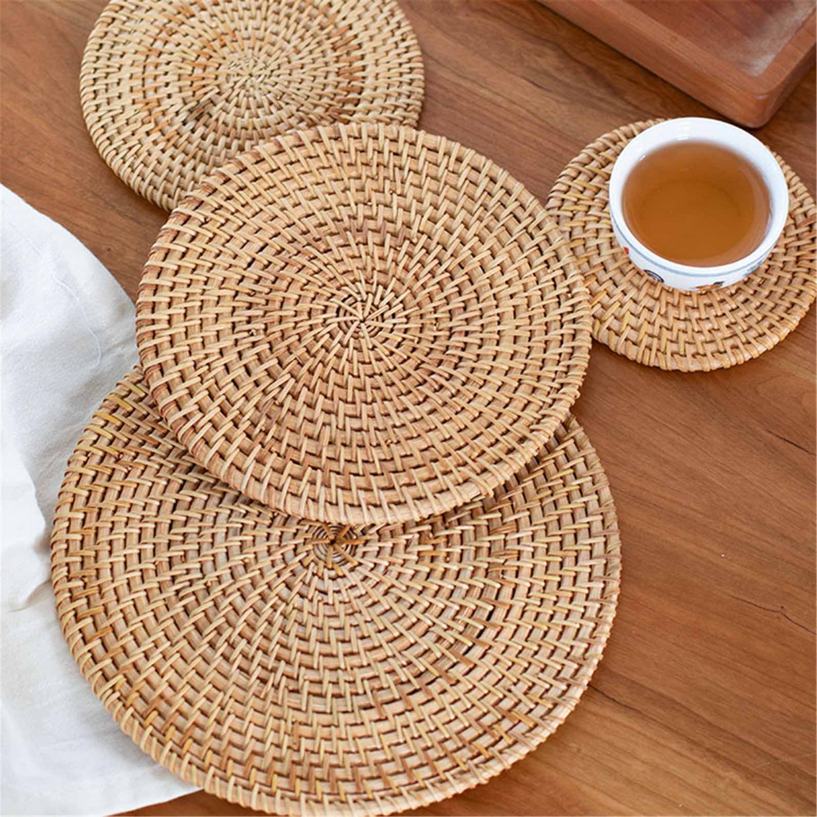 ảnh của sản phẩm Lót mây - Rattan Placemat số 4