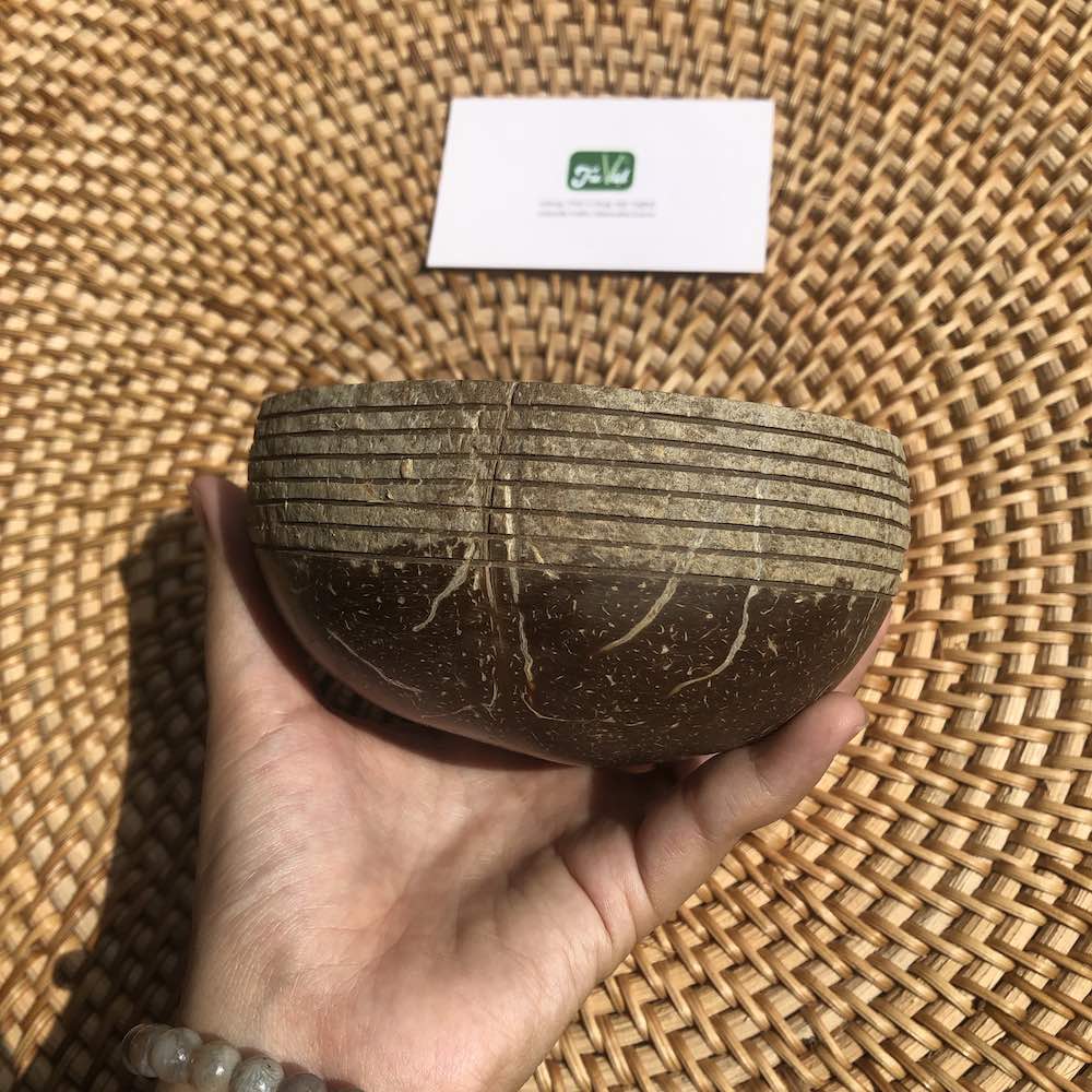 ảnh của sản phẩm Bát Gáo Dừa Kiểu - Bát Gáo Dừa Khắc - Coconut Bowl số 6