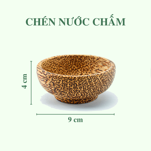 ảnh của sản phẩm Chén gỗ dừa - Tô gỗ dừa - Coconut Wooden Bowl số 6
