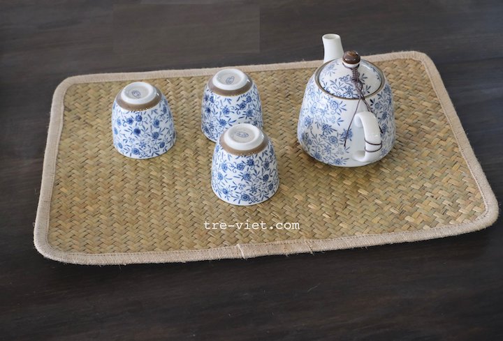 Tấm Lót Bàn Ăn Cỏ Bàng hình chữ nhật Thân Thiện Môi Trường - Placemate giá 50,000 đang rẻ nhất thị trường