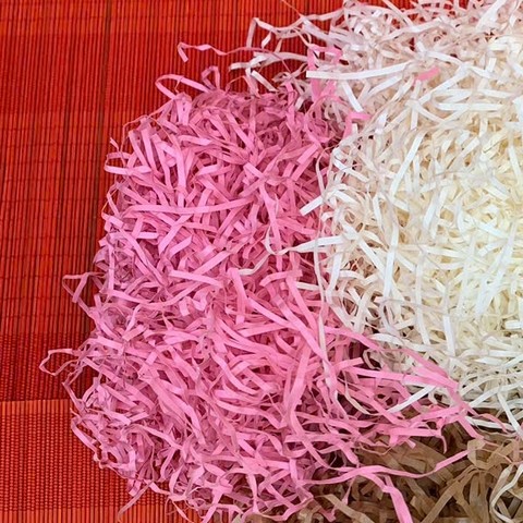 [50g] Giấy rơm giấy vụn lót hộp quà mềm mỏng nhẹ giá 10,000 đang rẻ nhất thị trường