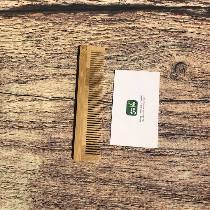 ảnh của sản phẩm Lược tre bỏ túi - Lược chải đầu mini gọn tiện lợi - Bamboo Comb số 4