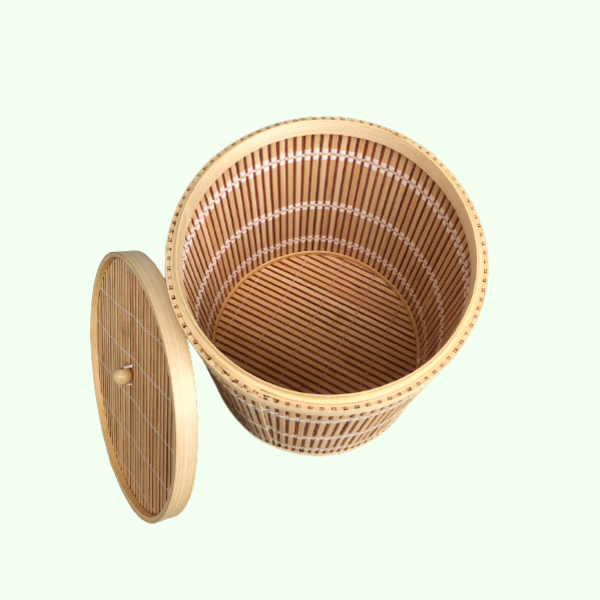 Thùng Rác Bằng Tre - Thùng Tre Nhỏ Đựng Đồ - Bamboo Waste Paper Bin giá 170,000 đang rẻ nhất thị trường