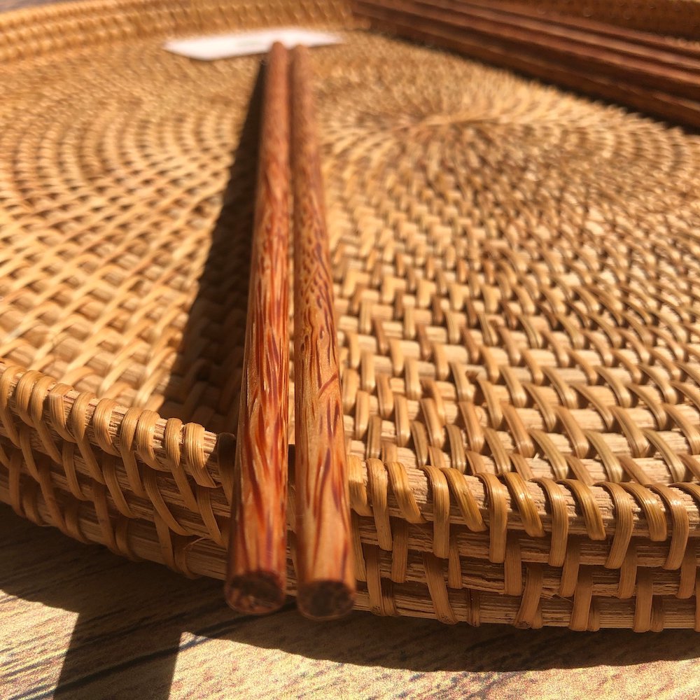 Đũa cái - Đũa chiên xào gỗ dừa L38.5cm - Coconut Wooden Chopsticks giá 10,000 đang rẻ nhất thị trường