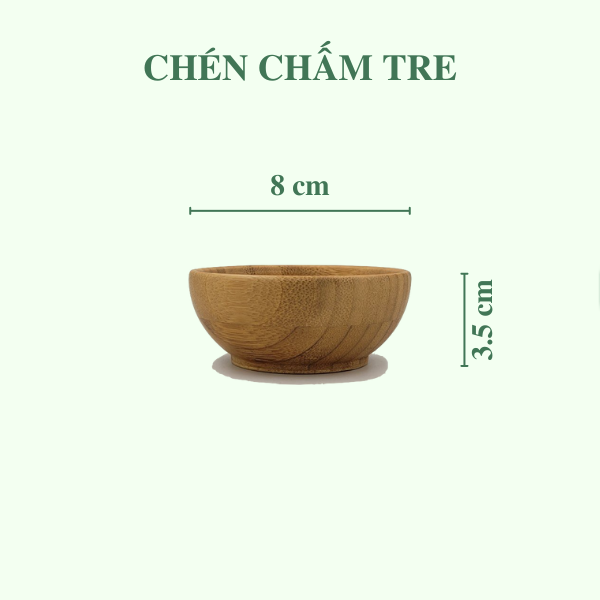 Bát tre đựng nước chấm - Chén nước chấm bằng tre giá 29,000 đang rẻ nhất thị trường
