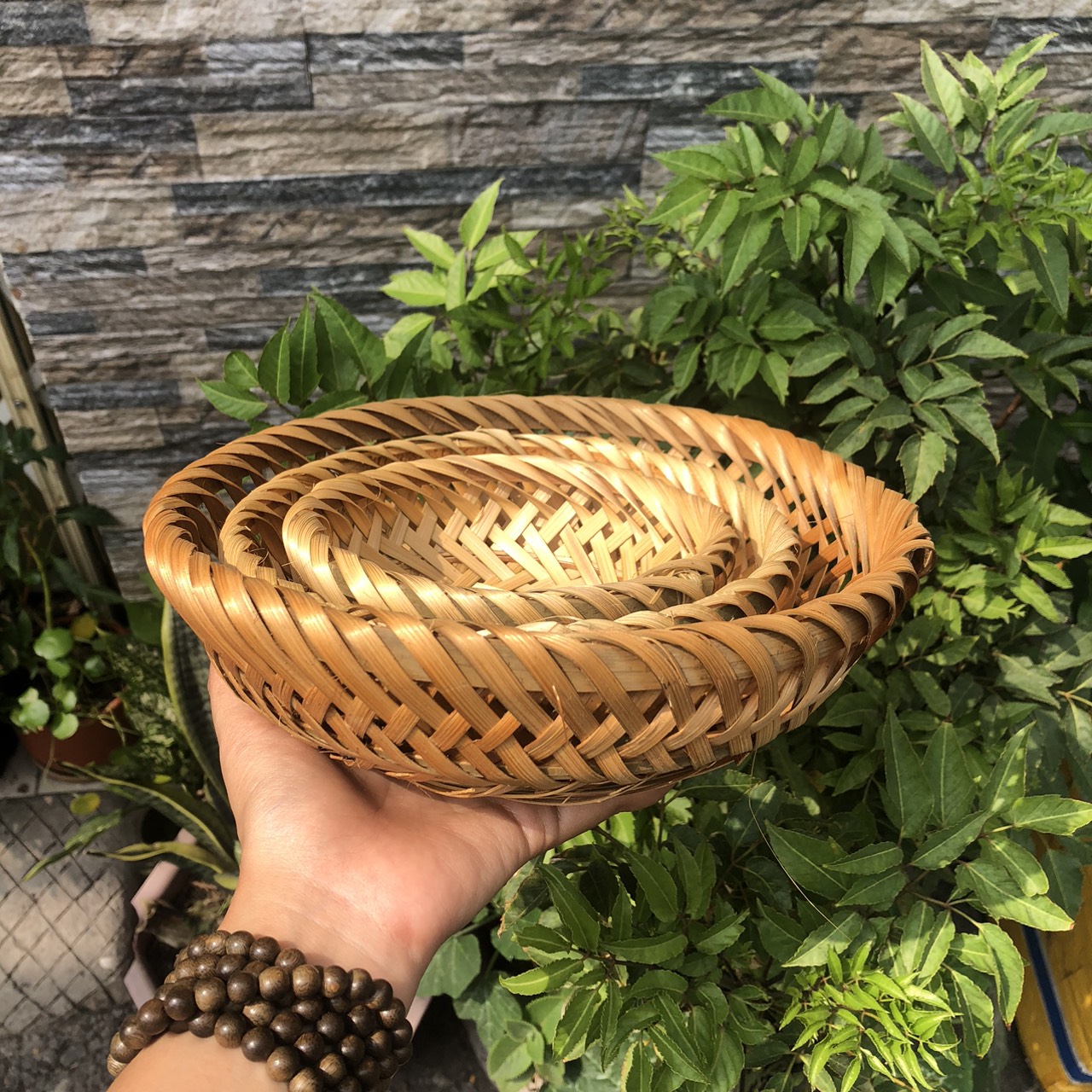 Rế Tre Đưng Nồi Đất - Rế Cơm Niêu Lót Nồi - Trang Trí Decor Treo Tường giá 16,000 đang rẻ nhất thị trường