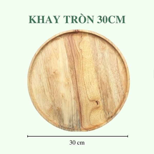 ảnh của sản phẩm Khay gỗ trang trí đựng đồ ăn chụp ảnh - Thớt gỗ decor cho nhà hàng/ khách sạn/ quán ăn số 9