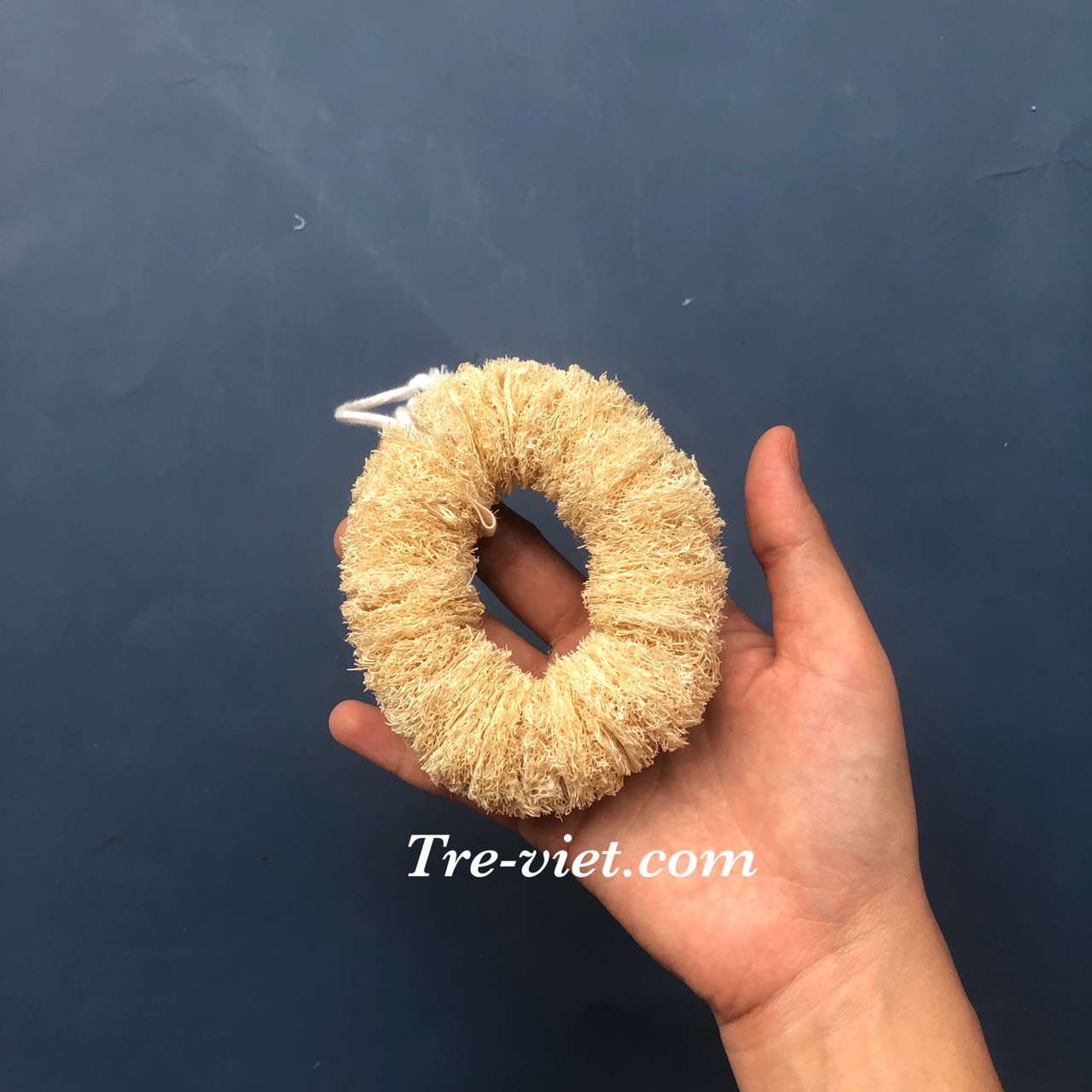 Miếng rửa chén tròn - Cục chà nồi bằng xơ mướp tự nhiên giá 28,000 đang rẻ nhất thị trường