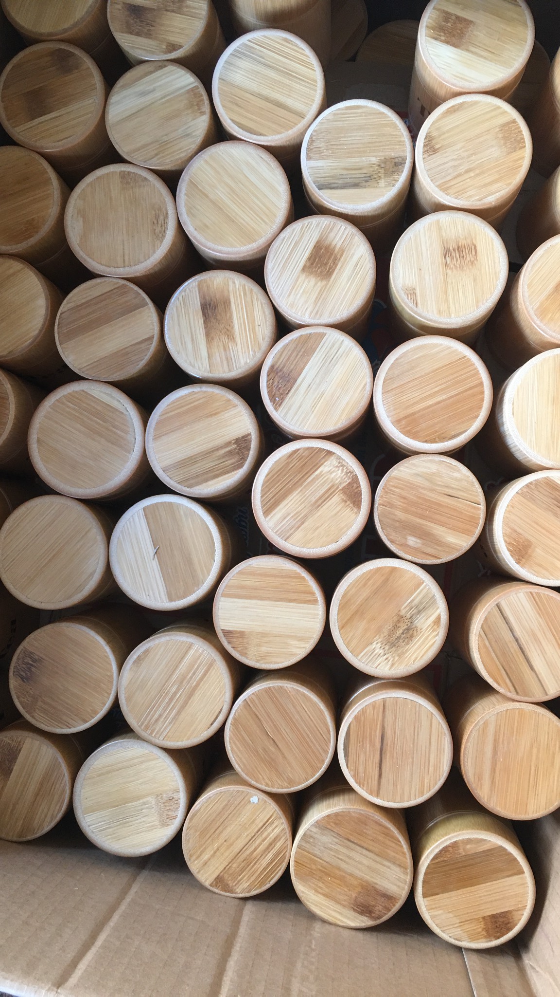 ảnh của sản phẩm Bình giữ nhiệt vỏ tre 5 đốt - Bamboo Thermos Flask số 9