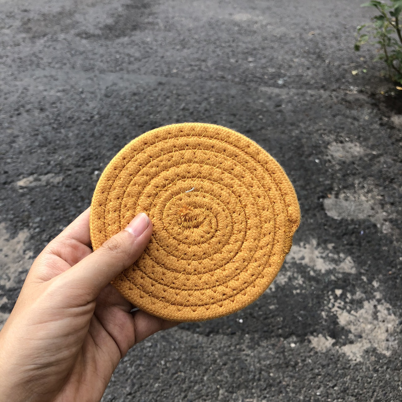 ảnh của sản phẩm Lót ly cotton thấm nước xinh xắn - Đế lót ly decor siêu thấm số 7