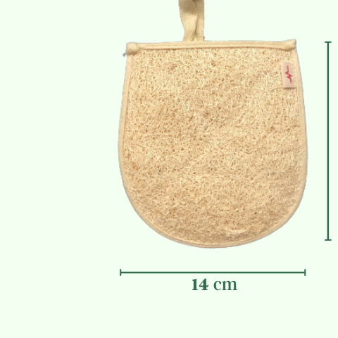 Bao Tay Tắm Bằng Xơ Mướp Tự Nhiên - Găng Tay Tắm Tẩy Da Chết giá 77,000 đang rẻ nhất thị trường