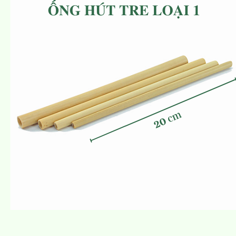 Ống hút tre tự nhiên - Bamboo Straws giá 4,500 đang rẻ nhất thị trường