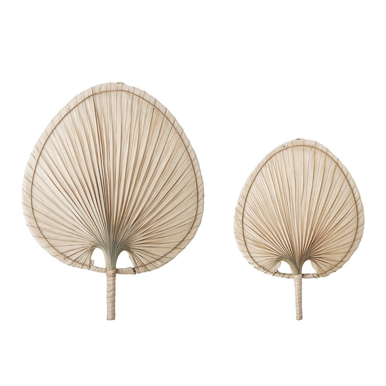 ảnh của sản phẩm Quạt Lá Cọ - Quạt Cầm Tay Đan Thủ Công Decor / Treo tường số 6