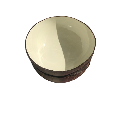 Gáo Dừa Tráng Men Sứ Trắng Thủ Công - Coconut Bowl giá 60,000 đang rẻ nhất thị trường