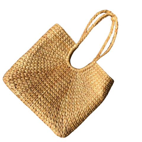 Giỏ Xách Lục Bình Oval Lớn Có Lót Vải Đi Làm Chơi Đi Du Lịch - Handbag giá 400,000 đang rẻ nhất thị trường