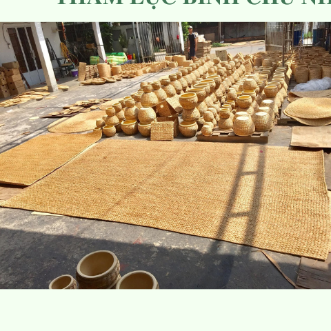 hình ảnh của sản phẩm Thảm Chữ Nhật Trải Sàn - Thảm Lục Bình Chữ Nhật Trang Trí - Carpet