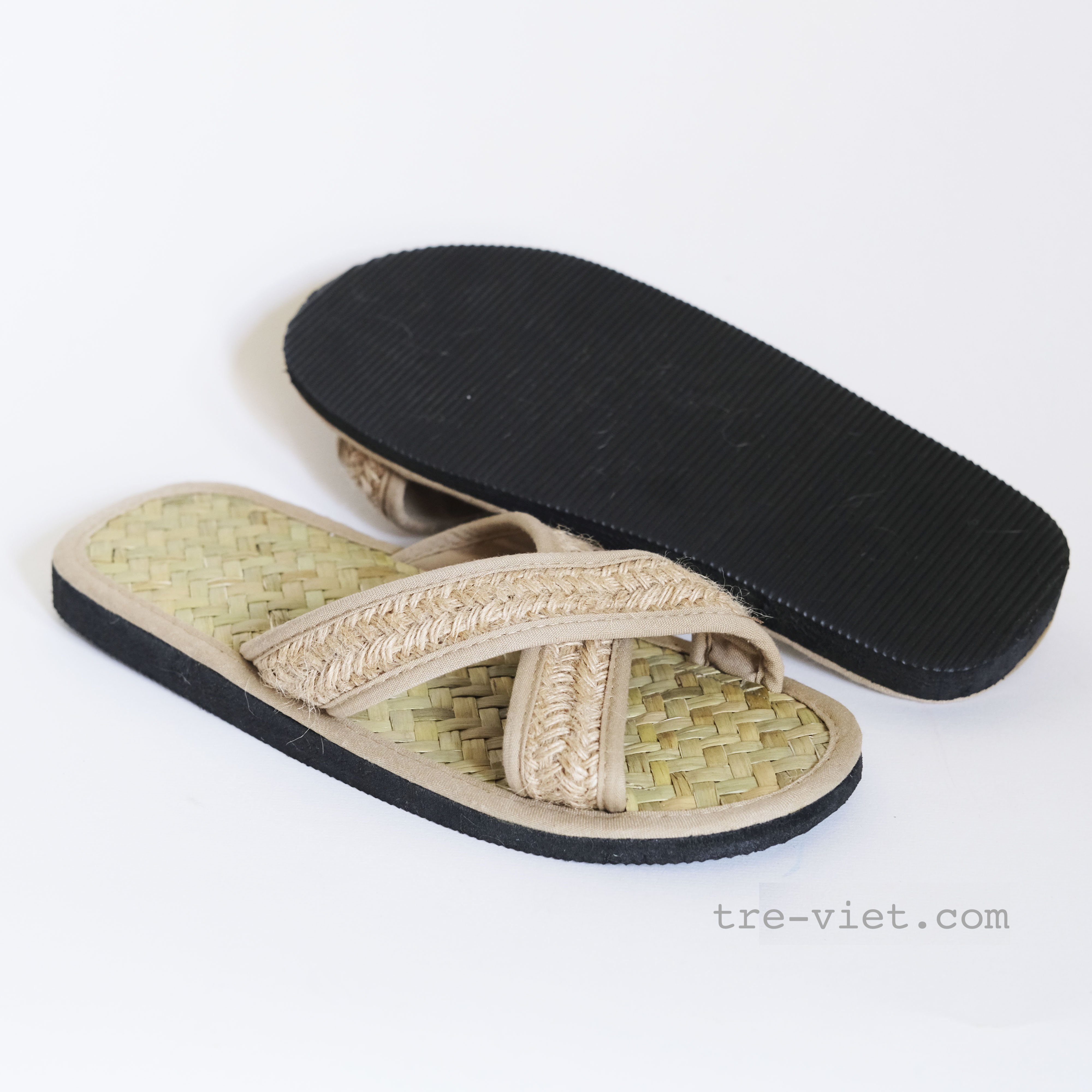 ảnh của sản phẩm Dép Cói Mang Trong Nhà - Dép Đi Làm Văn Phòng/ Đi Chơi - Slippers số 4