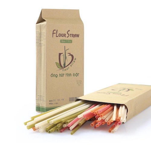 Ống hút tinh bột gạo - Flour Straws giá 60,000 đang rẻ nhất thị trường