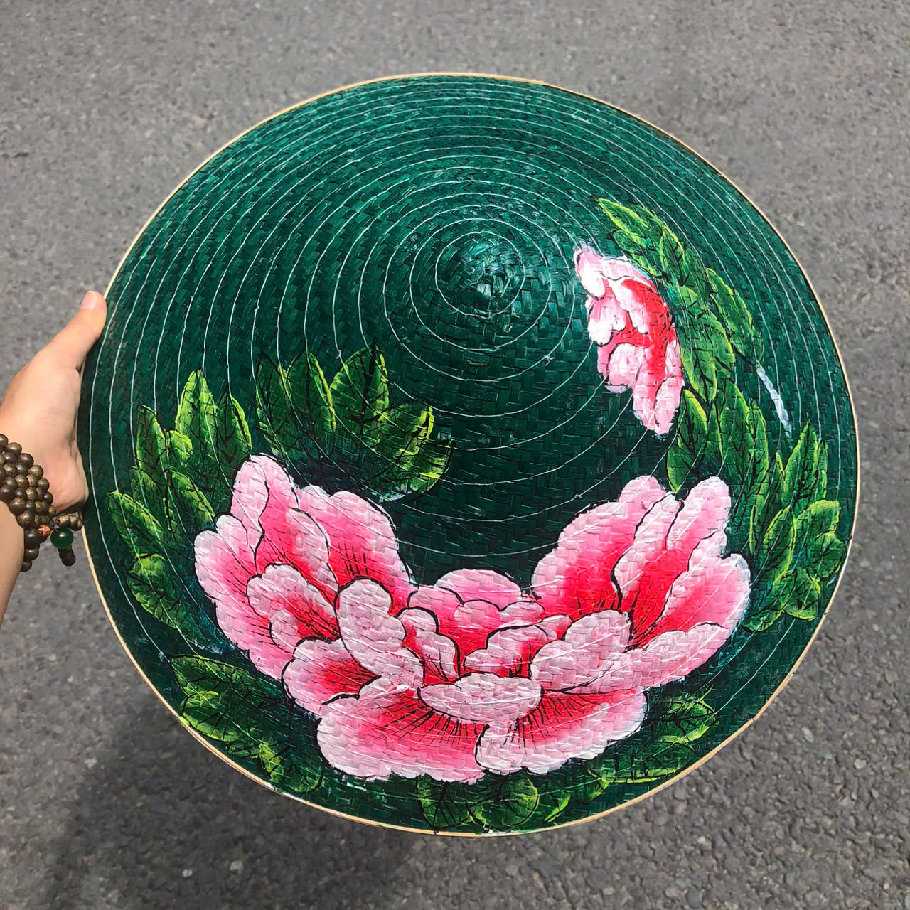 ảnh của sản phẩm Nón lá cỏ bàng vẽ nhiều mẫu - Nón cỏ chắc chắn (mẫu đẹp) số 15