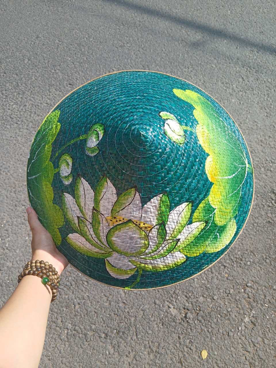 ảnh của sản phẩm Nón lá cỏ bàng vẽ nhiều mẫu - Nón cỏ chắc chắn (mẫu đẹp) số 7
