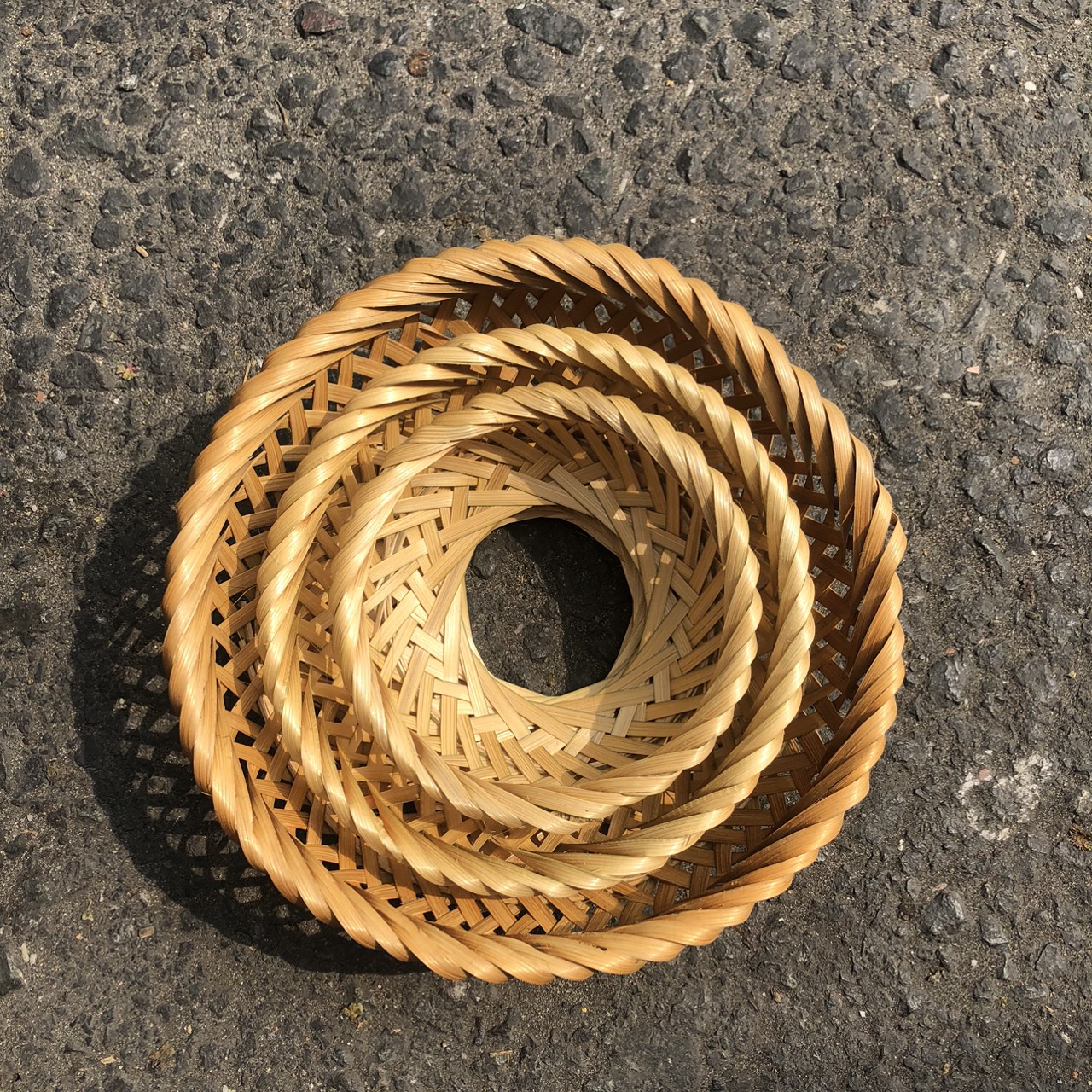 ảnh của sản phẩm Rế Tre Đưng Nồi Đất - Rế Cơm Niêu Lót Nồi - Trang Trí Decor Treo Tường số 4