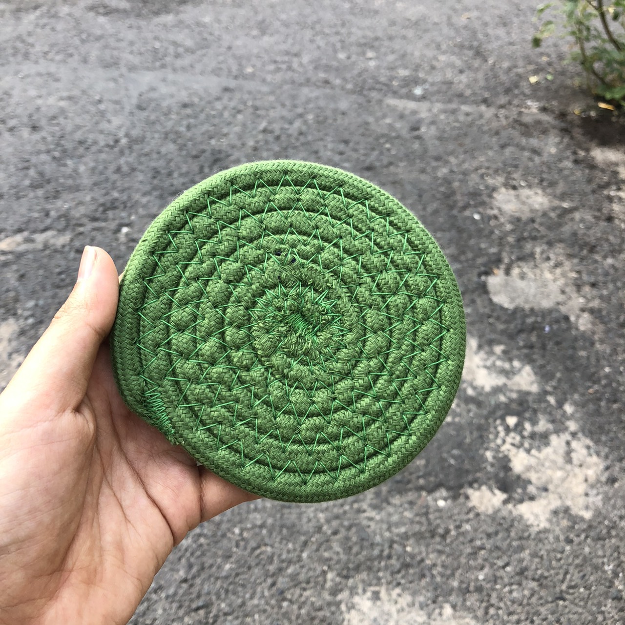 ảnh của sản phẩm Lót ly cotton thấm nước xinh xắn - Đế lót ly decor siêu thấm số 6