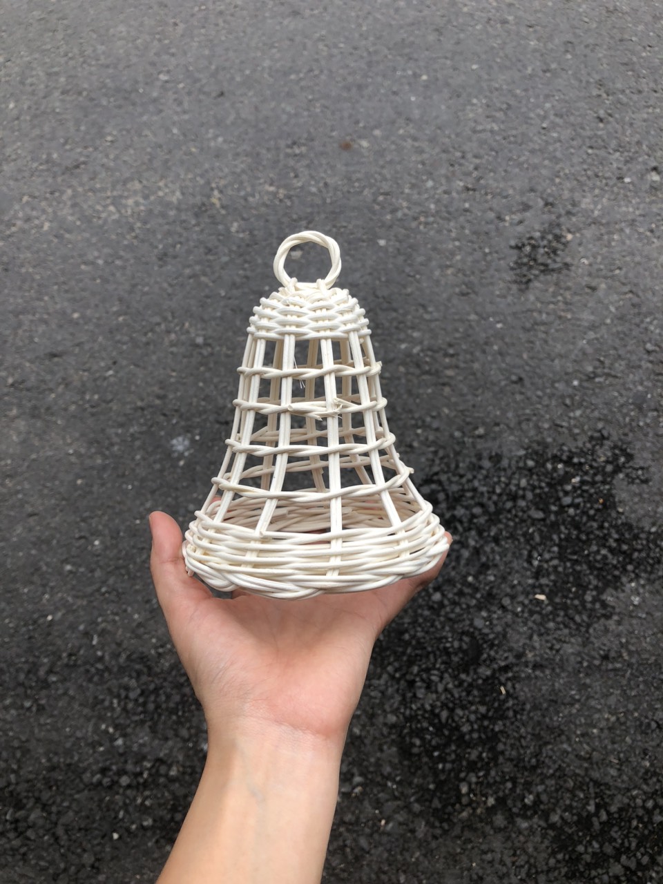 ảnh của sản phẩm Đồ trang trí Noel bằng mây - Chuông treo cây Noel- Rổ đựng kẹo decor số 5