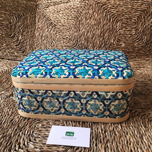 ảnh của sản phẩm Hộp Tre Đan Hoa Thị Trưng Quà Tết Siêu Xinh số 5