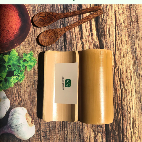 Khay tre đựng khăn ướt cho nhà hàng/ khách sạn - Khay đựng namecard giá 28,000 đang rẻ nhất thị trường