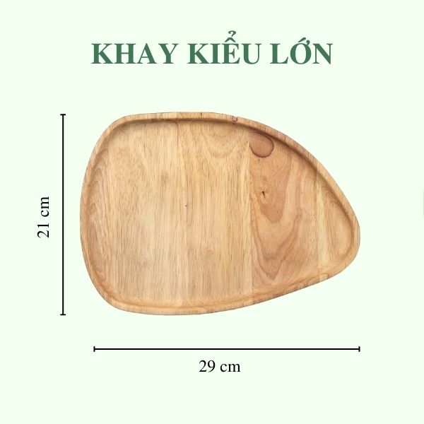 ảnh của sản phẩm Khay gỗ trang trí đựng đồ ăn chụp ảnh - Thớt gỗ decor cho nhà hàng/ khách sạn/ quán ăn số 7