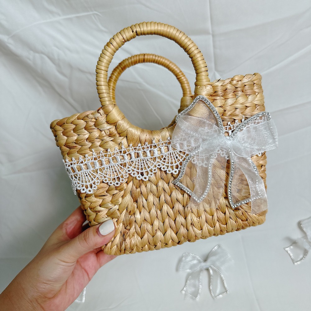ảnh của sản phẩm Túi Lục Bình Nhỏ cho bé chụp hình/ đi chơi - Túi xách cầm tay du lịch số 4