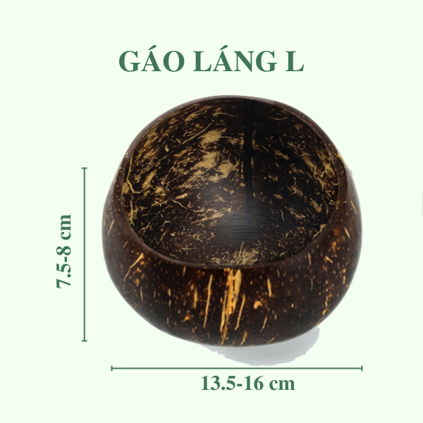 ảnh của sản phẩm Bát gáo dừa- Coconut Shell Bowl số 6