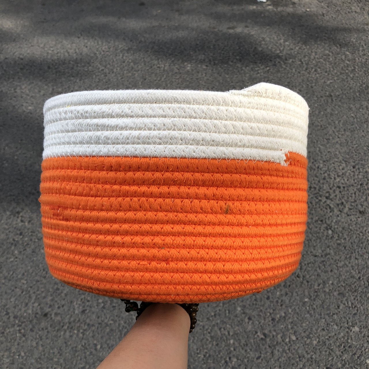 ảnh của sản phẩm Sọt Cotton đựng đồ chơi - Giỏ đựng quần áo dễ thương xinh xắn bằng cotton số 15
