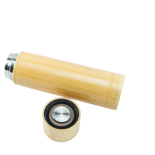 Bình giữ nhiệt vỏ tre 5 đốt - Bamboo Thermos Flask giá 270,000 đang rẻ nhất thị trường