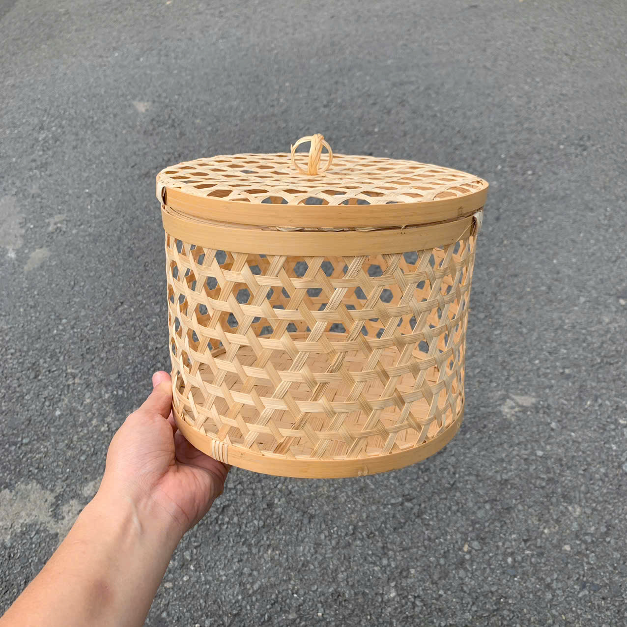 ảnh của sản phẩm Giỏ Tre Đựng Quà, Hộp Tre Đựng Đồ Đa Năng nhiều mẫu số 19