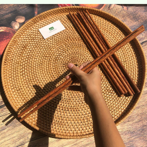 Đũa cái - Đũa chiên xào gỗ dừa L38.5cm - Coconut Wooden Chopsticks giá 10,000 đang rẻ nhất thị trường